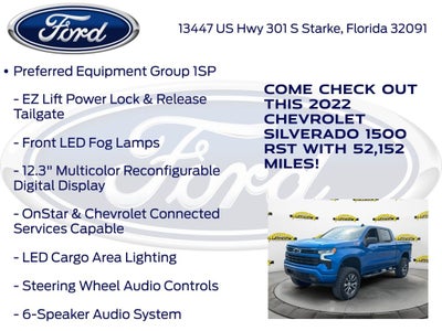 2022 Chevrolet Silverado 1500 RST