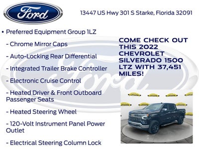2022 Chevrolet Silverado 1500 LTZ
