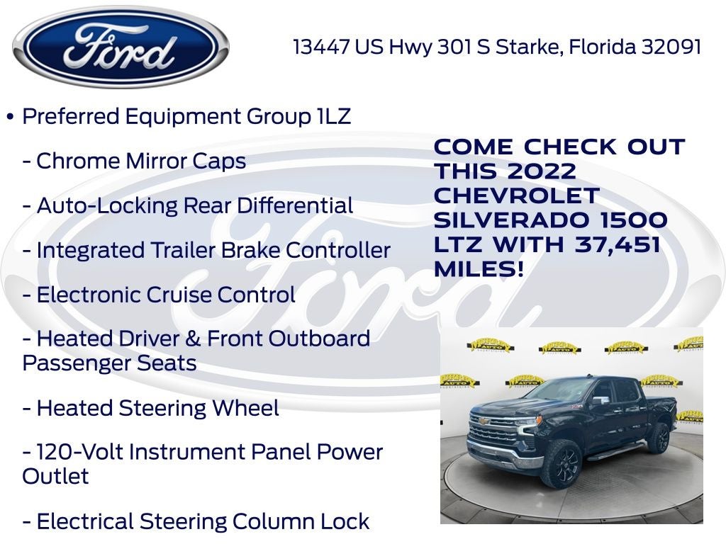 2022 Chevrolet Silverado 1500 LTZ
