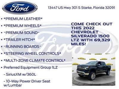 2022 Chevrolet Silverado 1500 LTZ