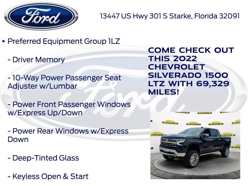 2022 Chevrolet Silverado 1500 LTZ