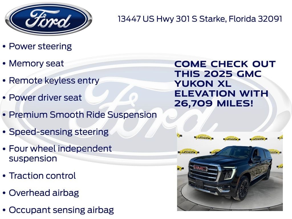 2025 GMC Yukon XL Elevation