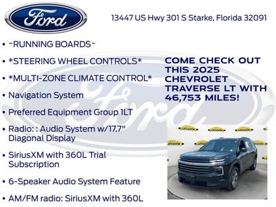 2025 Chevrolet Traverse LT 1LT