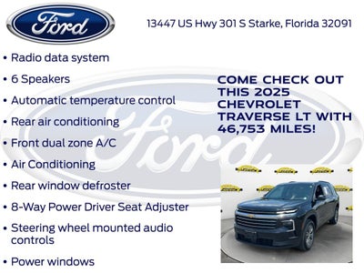 2025 Chevrolet Traverse LT 1LT