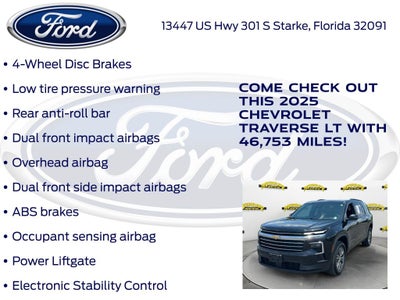 2025 Chevrolet Traverse LT 1LT