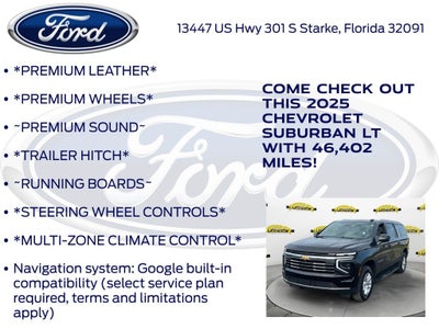 2025 Chevrolet Suburban LT