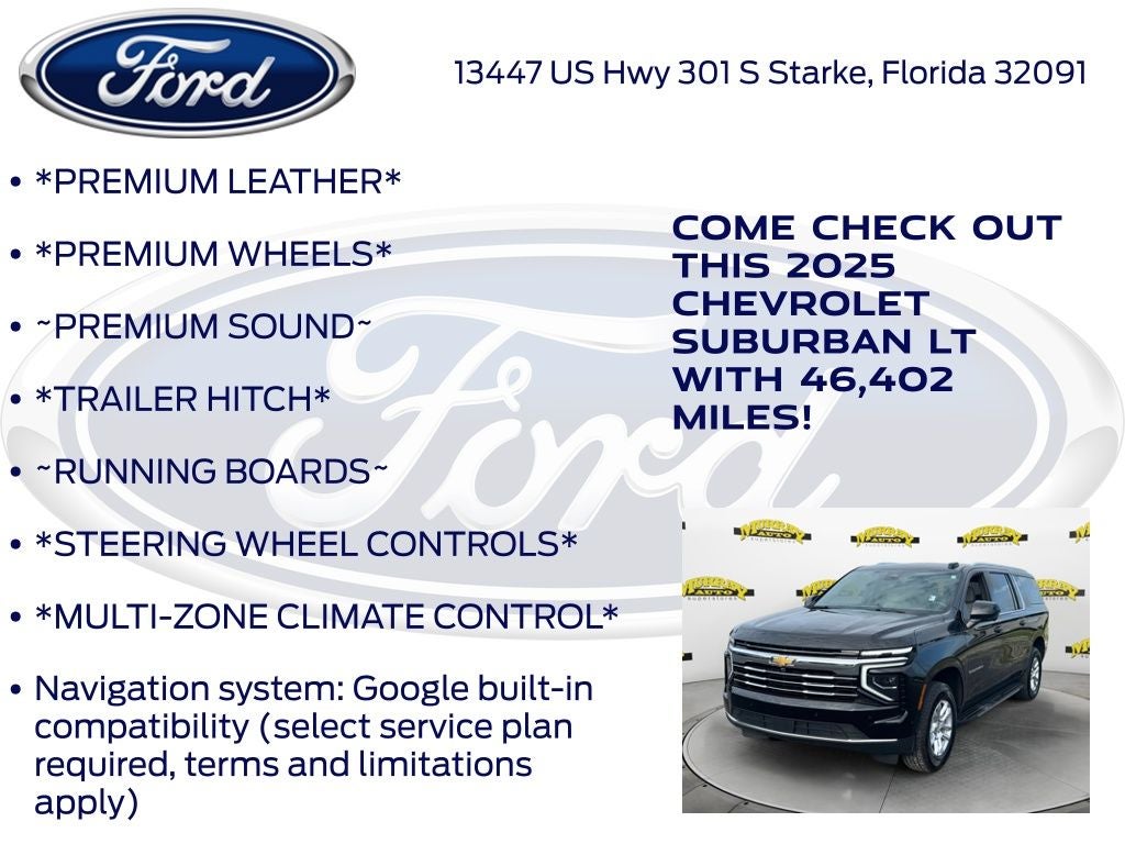 2025 Chevrolet Suburban LT