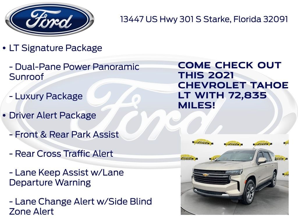 2021 Chevrolet Tahoe LT