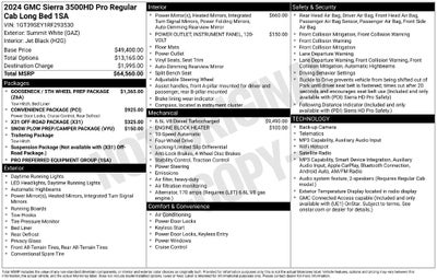 2024 GMC Sierra 3500HD Pro