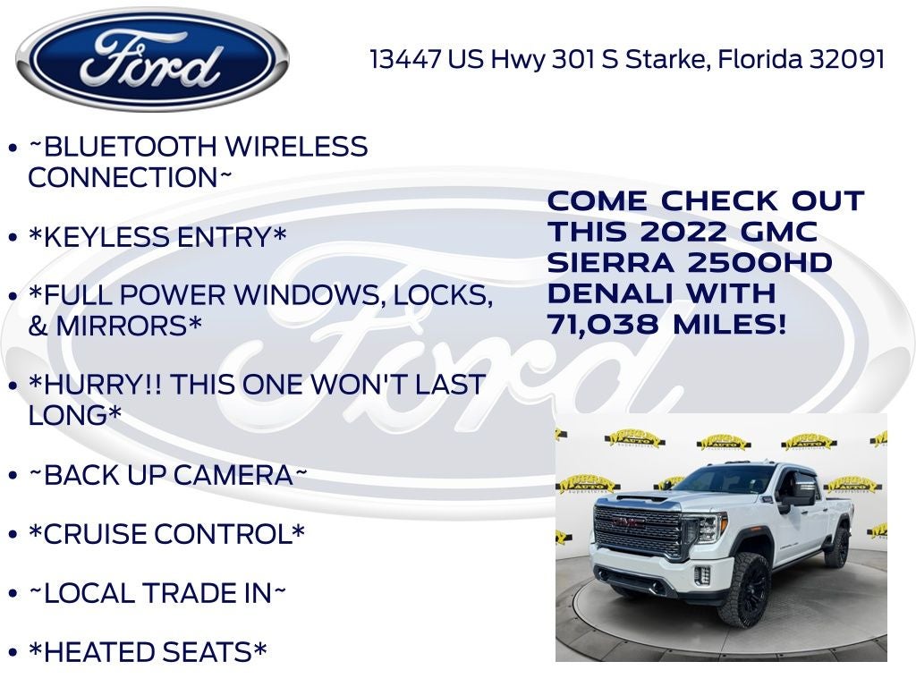 2022 GMC Sierra 2500HD Denali