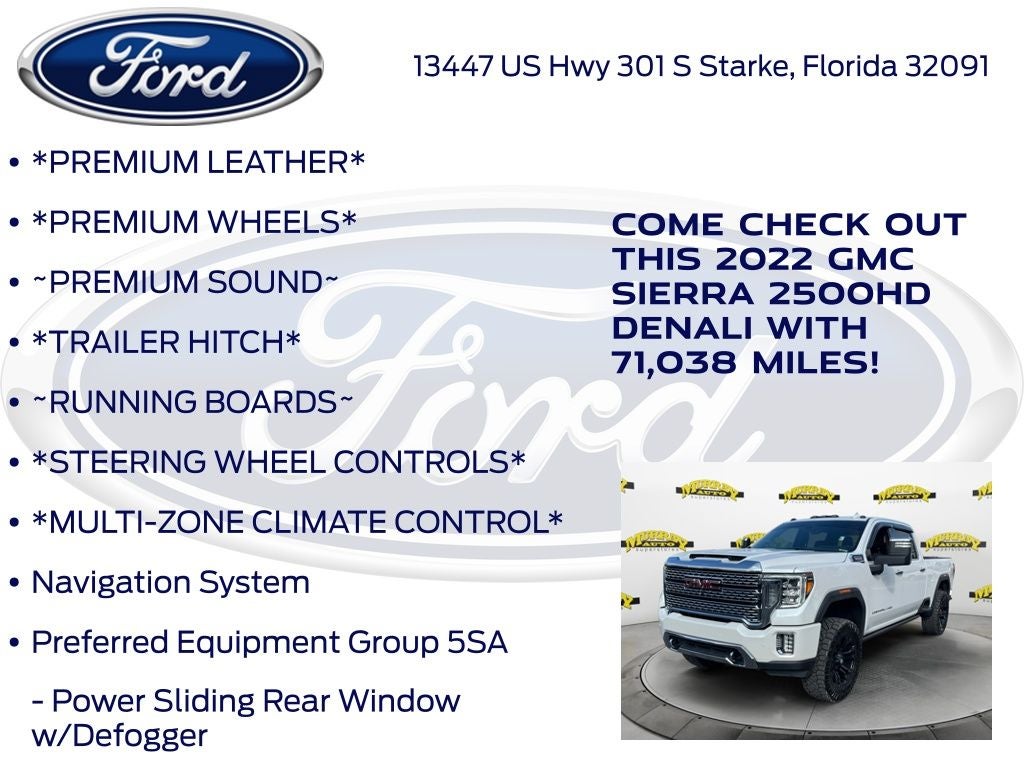 2022 GMC Sierra 2500HD Denali