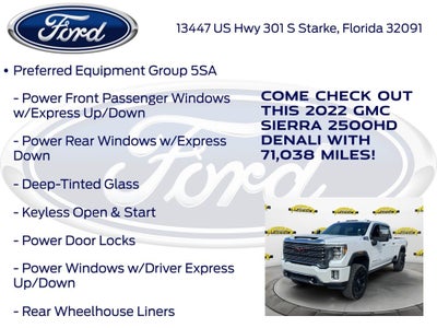 2022 GMC Sierra 2500HD Denali