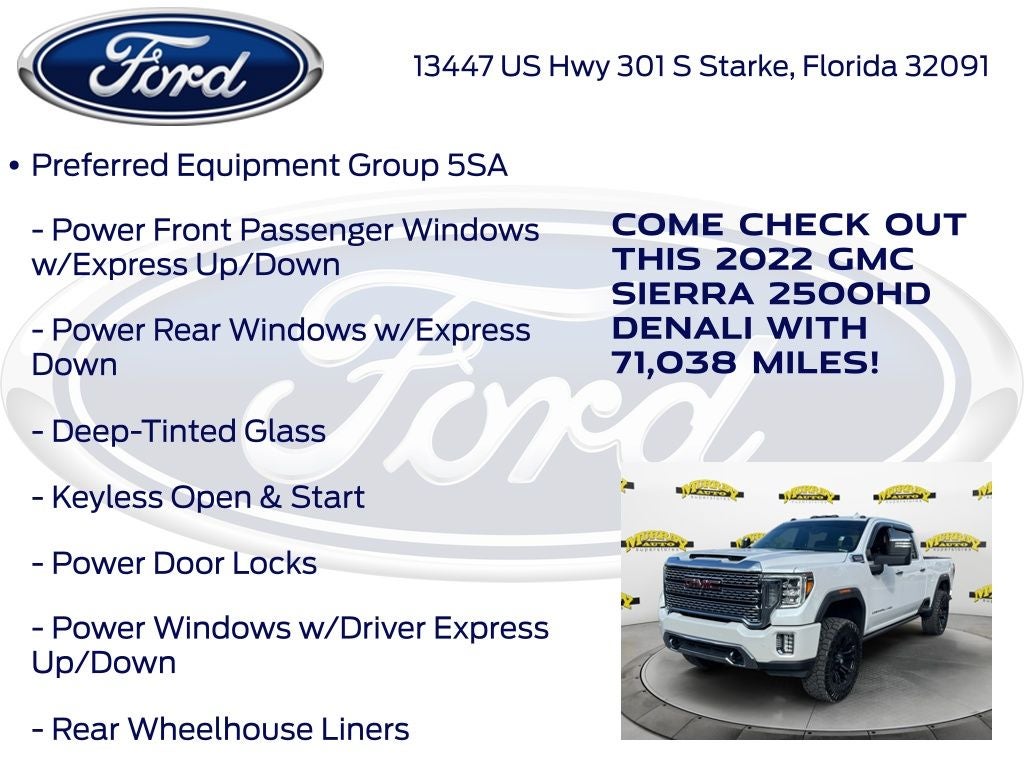 2022 GMC Sierra 2500HD Denali