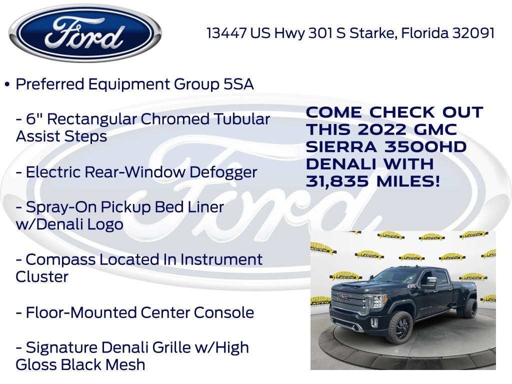 2022 GMC Sierra 3500HD Denali
