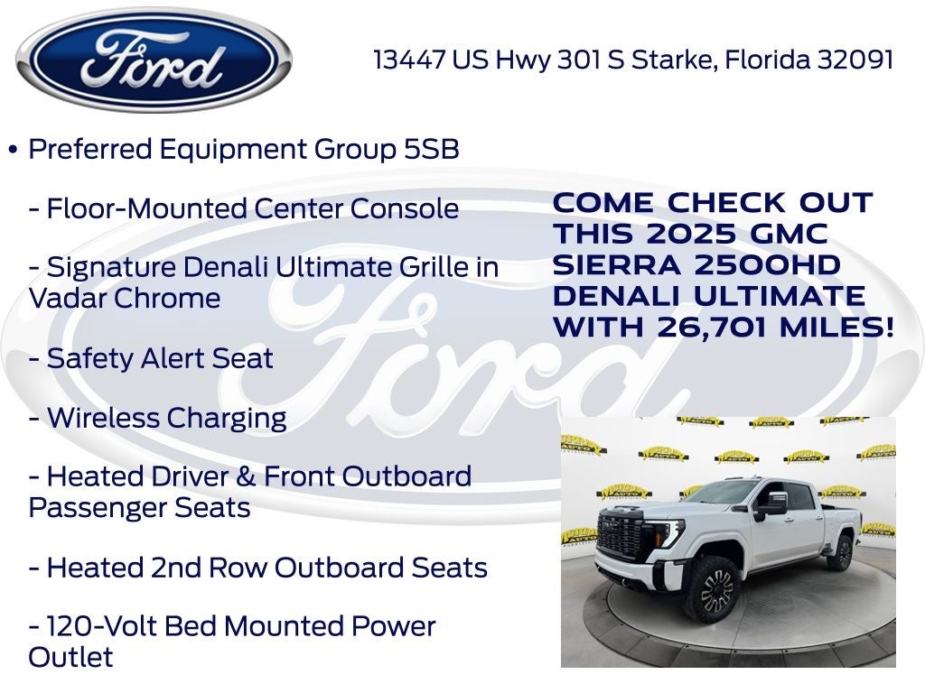 2025 GMC Sierra 2500HD Denali Ultimate