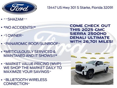 2025 GMC Sierra 2500HD Denali Ultimate