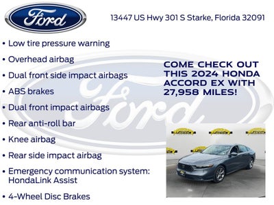 2024 Honda Accord EX