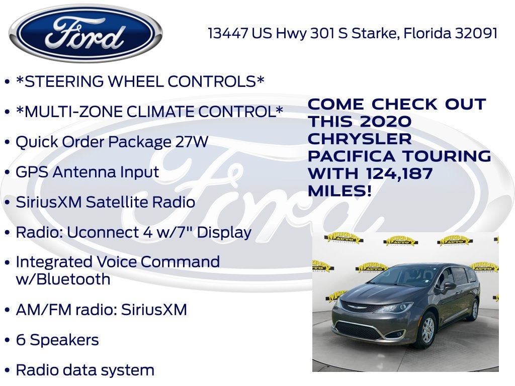2020 Chrysler Pacifica Touring