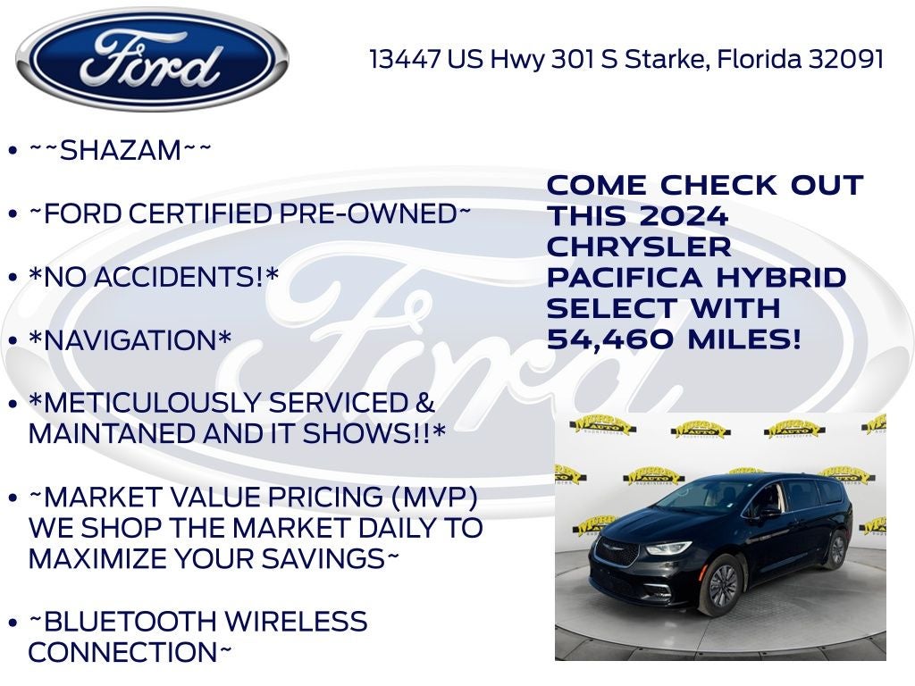 2024 Chrysler Pacifica Hybrid Select