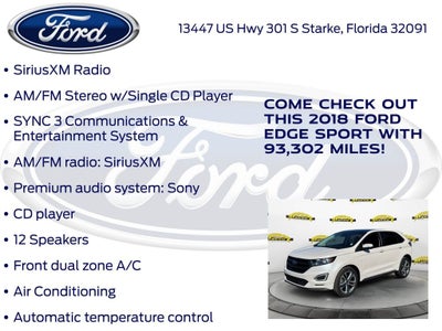 2018 Ford Edge Sport