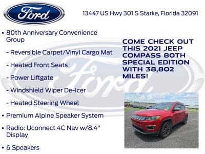 2021 Jeep Compass 80th Special Edition