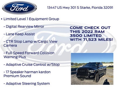 2022 RAM 3500 Limited