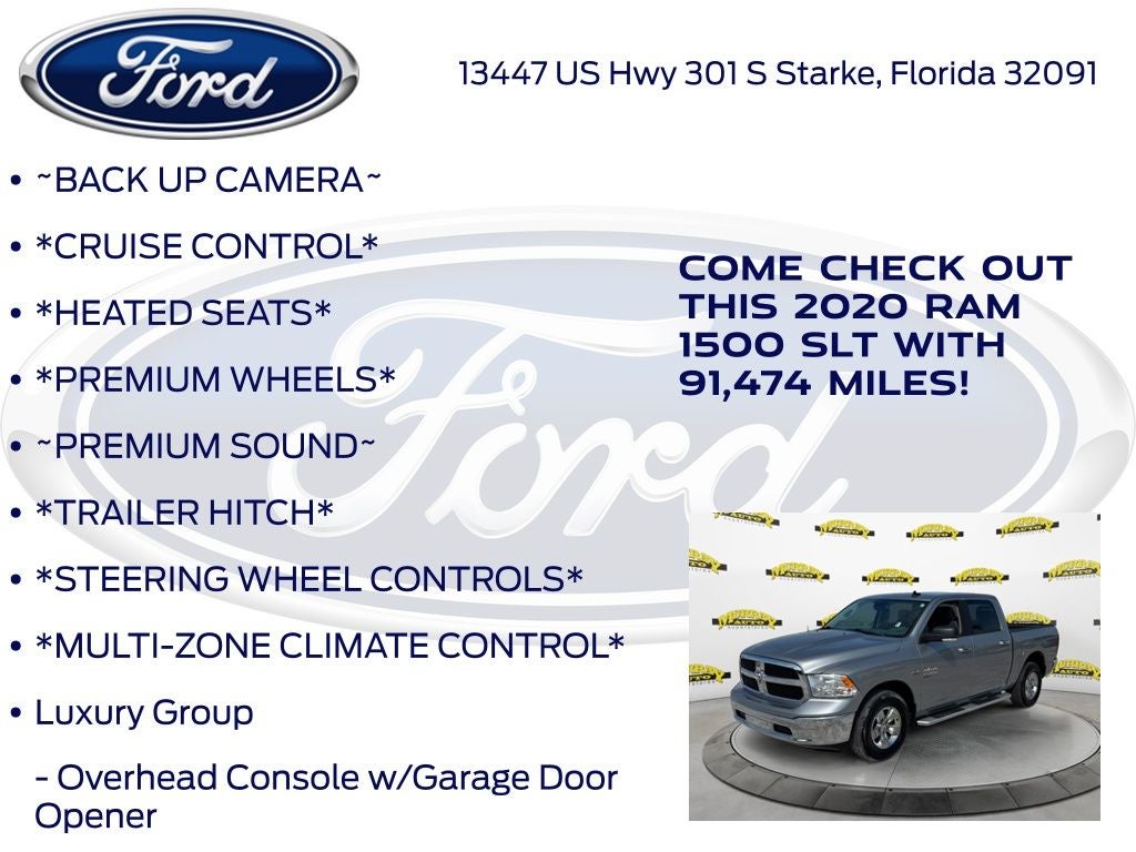 2020 RAM 1500 Classic SLT