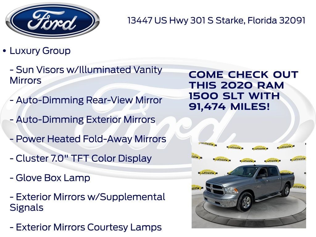 2020 RAM 1500 Classic SLT