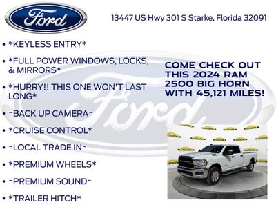 2024 RAM 2500 Big Horn