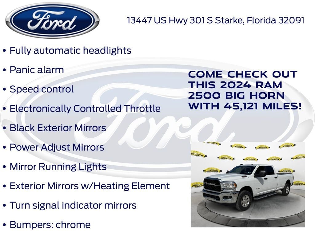 2024 RAM 2500 Big Horn