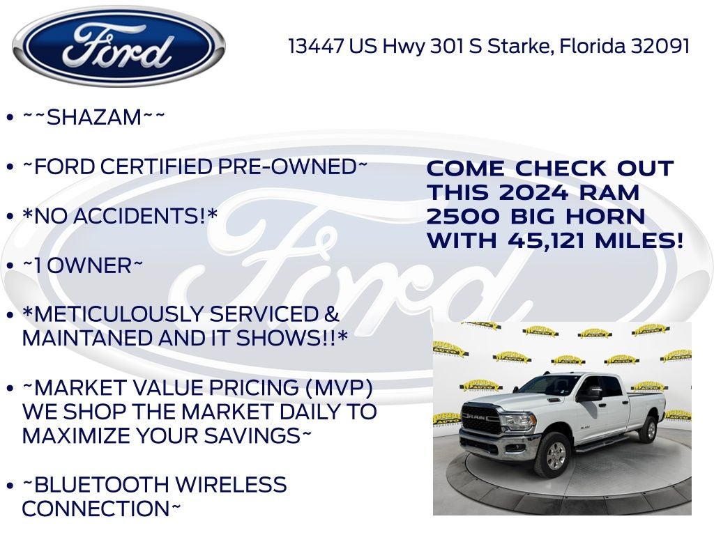 2024 RAM 2500 Big Horn