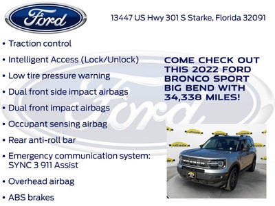 2022 Ford Bronco Sport Big Bend