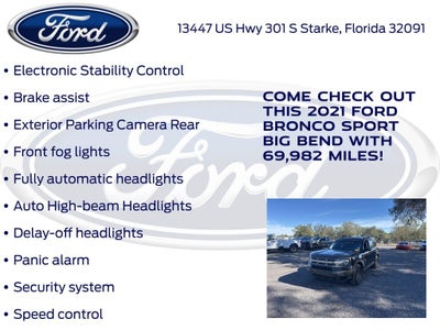 2021 Ford Bronco Sport Big Bend