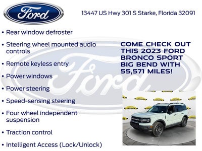 2023 Ford Bronco Sport Big Bend