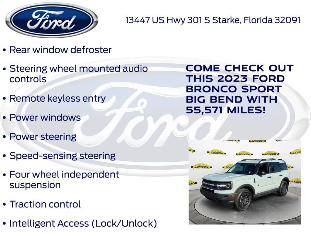 2023 Ford Bronco Sport Big Bend