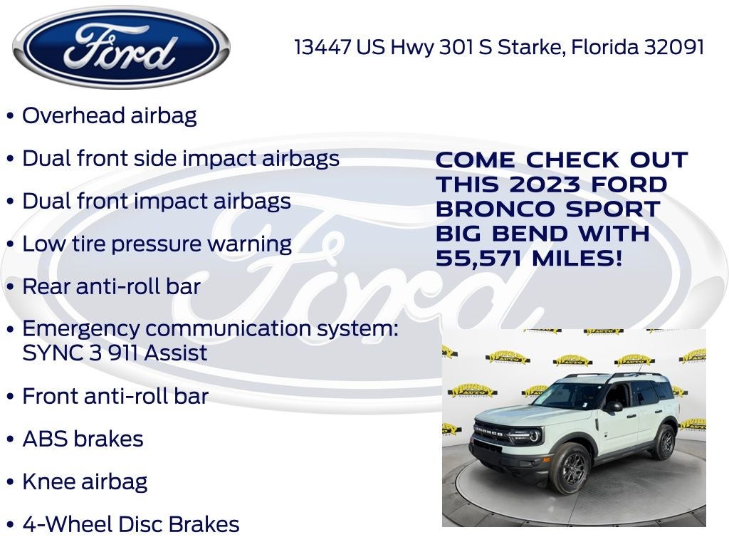 2023 Ford Bronco Sport Big Bend