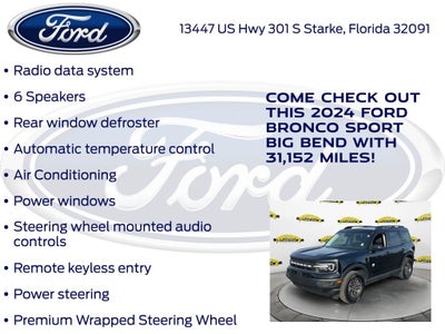 2024 Ford Bronco Sport Big Bend