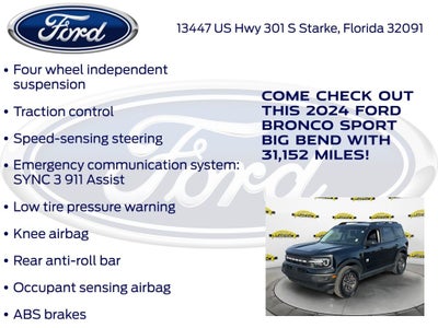 2024 Ford Bronco Sport Big Bend