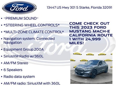 2023 Ford Mustang Mach-E California Route 1