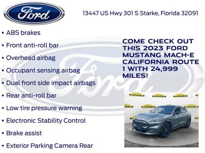 2023 Ford Mustang Mach-E California Route 1