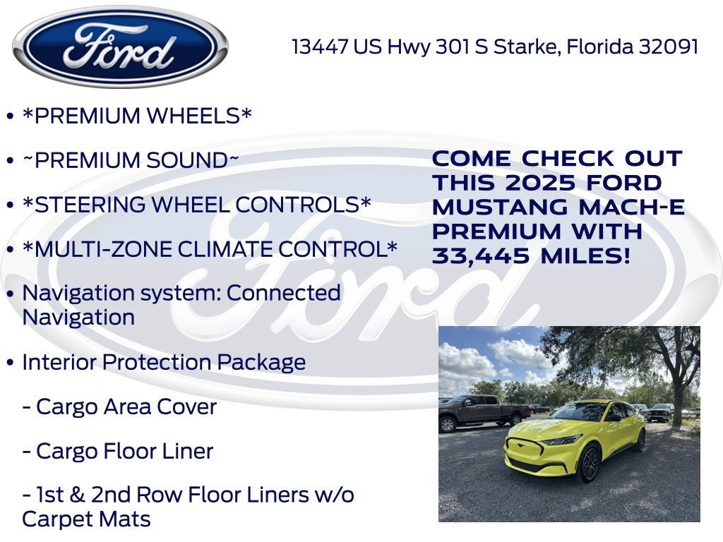 2025 Ford Mustang Mach-E Premium