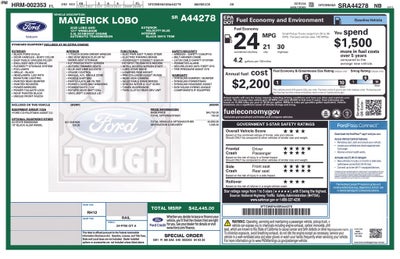 2025 Ford Maverick Lobo High