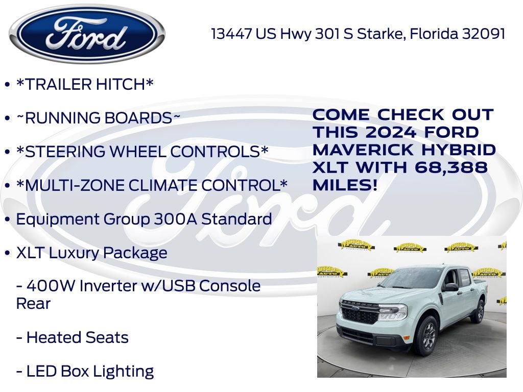 2024 Ford Maverick XLT