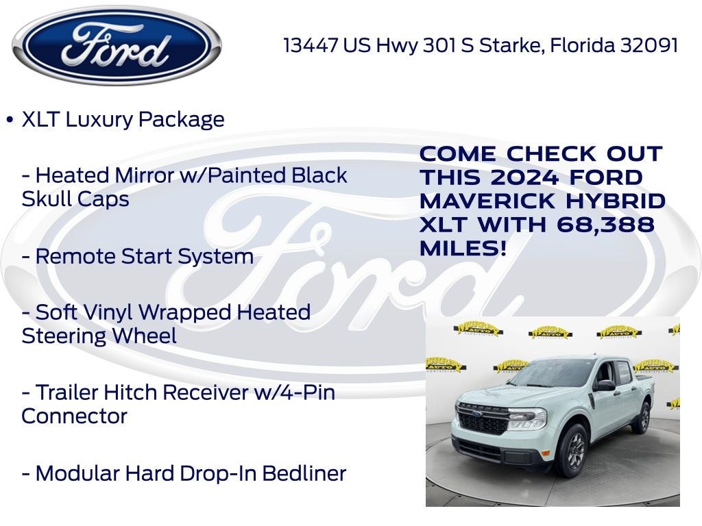 2024 Ford Maverick XLT