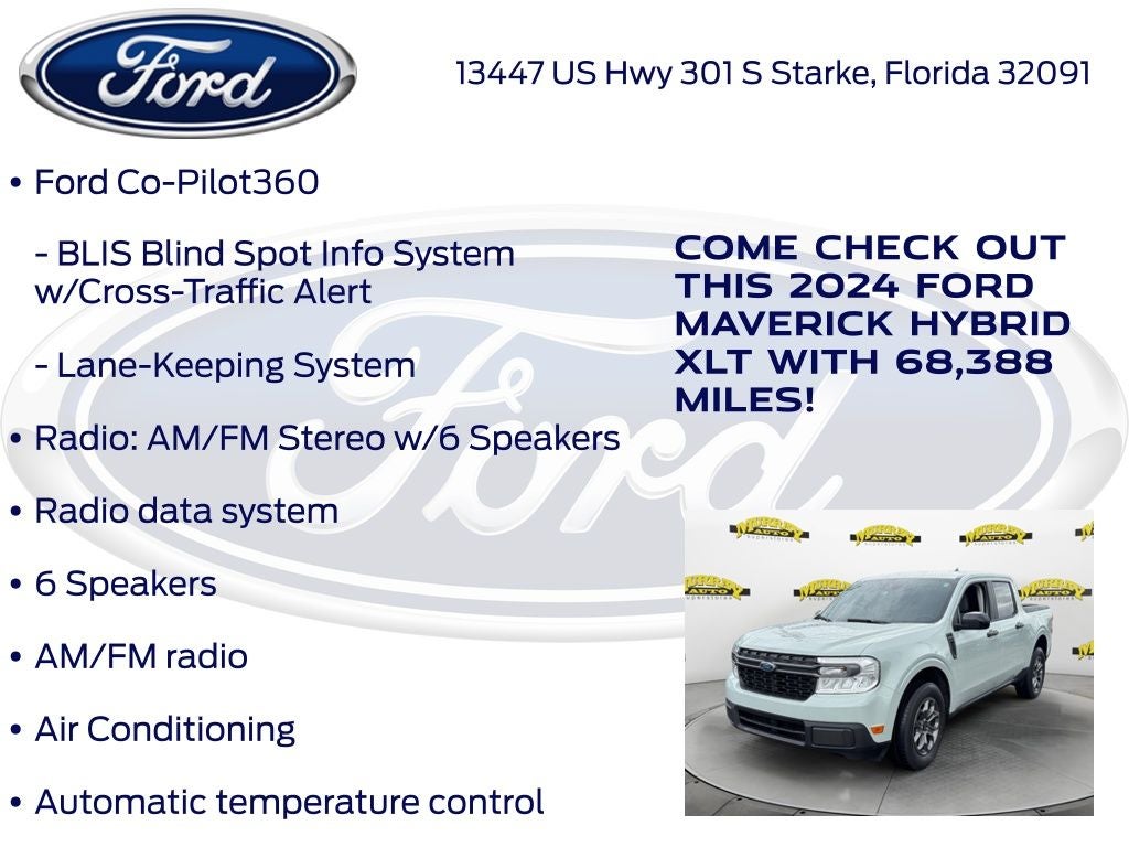 2024 Ford Maverick XLT