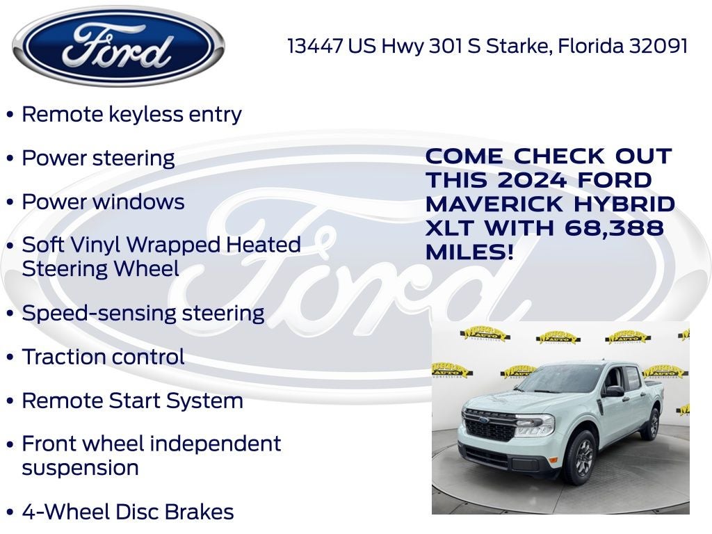 2024 Ford Maverick XLT