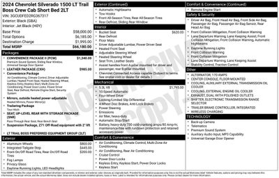 2024 Chevrolet Silverado 1500 LT Trail Boss