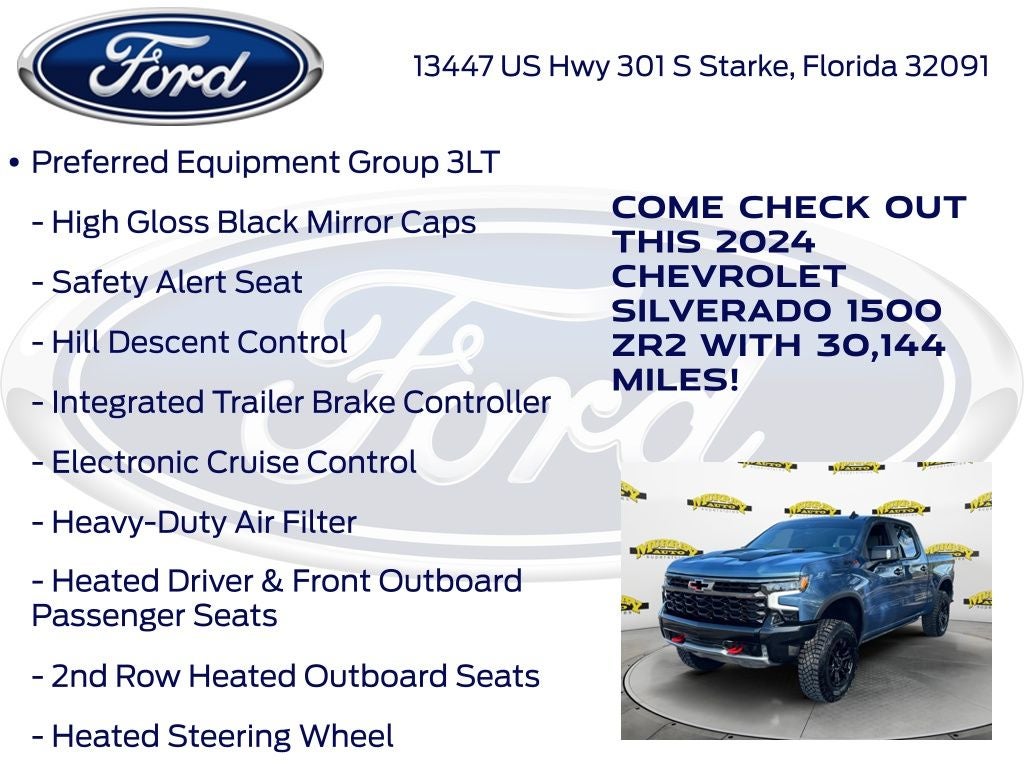 2024 Chevrolet Silverado 1500 ZR2