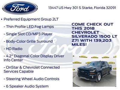 2018 Chevrolet Silverado 1500 LT LT2