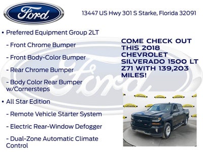 2018 Chevrolet Silverado 1500 LT LT2